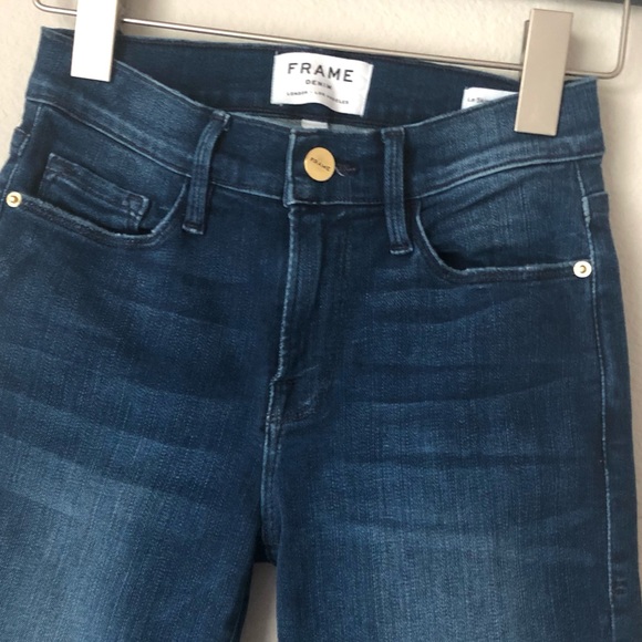 \Frame\• Le Skinny de Jeanne Crop in Cantine - Picture 5 of 16